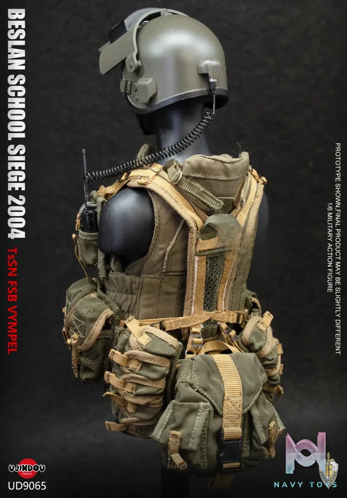 UJINDOU – 1/6 FSB VYMPEL – BESLAN SCHOOL SIEGE 2004 Action Figure UD9065 (Licensed)