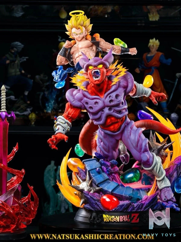 Gogeta vs Janemba - Dragon Ball - KD Collectibles resin statue kd collectibles anime figure