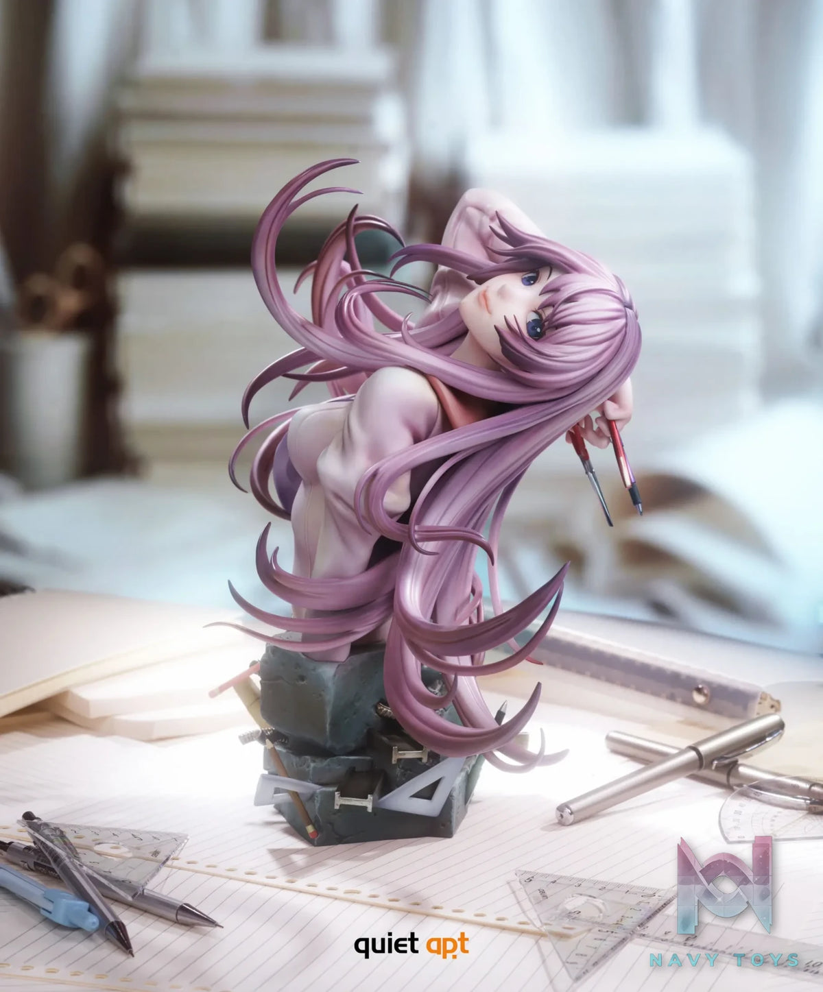 QuietArt Studio – Hitagi Senjougahara Bust Bakemonogatari