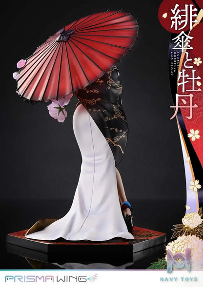 Prime 1 Studio & PRISMA WING Collection – fuzichoco original Illustration Scarlet Umbrella and Peony 1/7 Scale Pre-Painted Figure PWFZCC-01P PWFZCC-01PDX (Licensed)