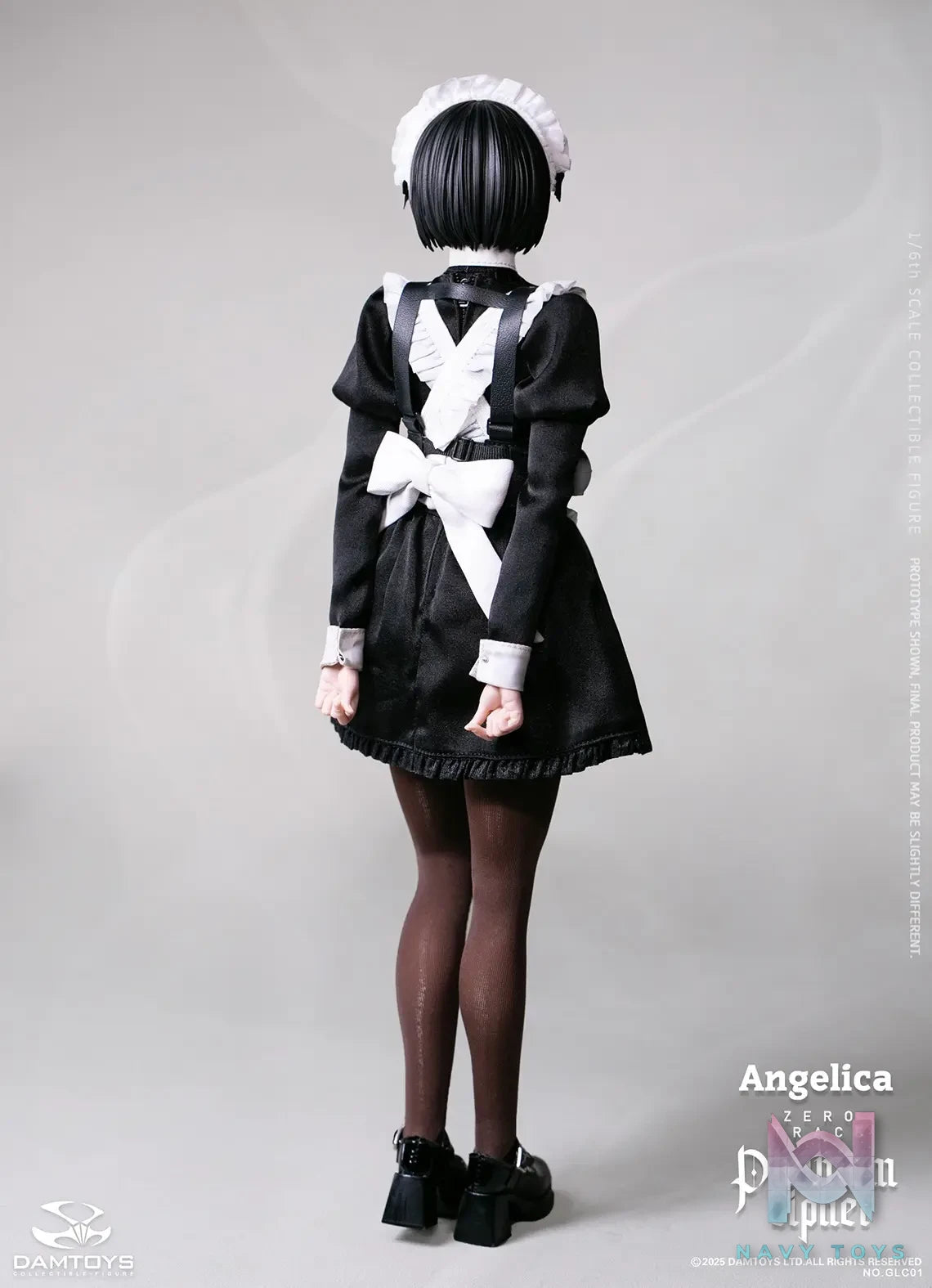DAMTOYS – 1/6th scale PHANTOM CIPHER: ZERO TRACE ANGELICA Original Story Collectible Figure GLC01 (Licensed)