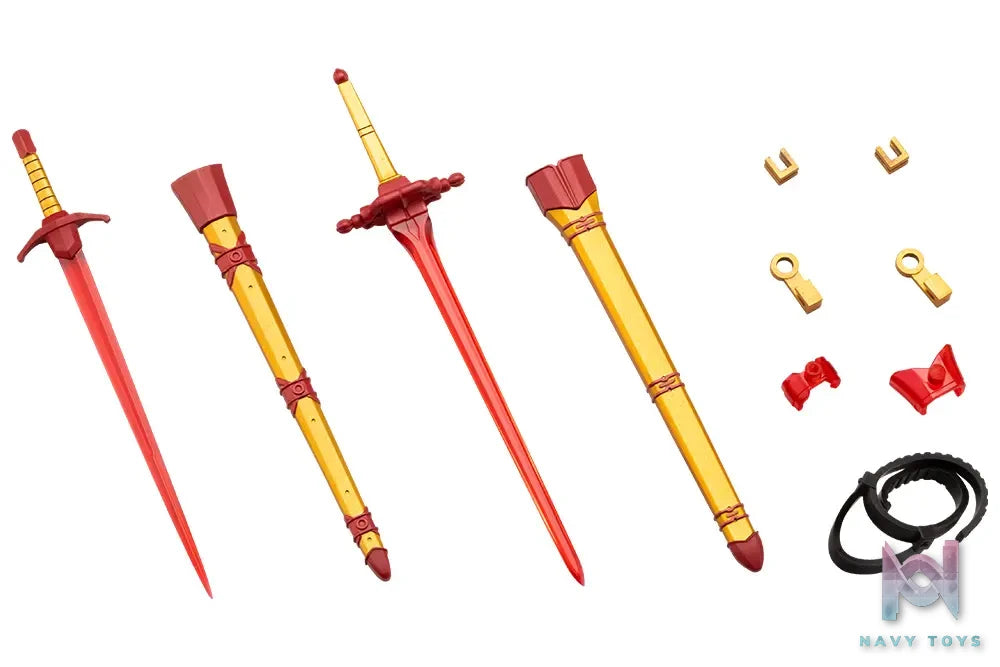 Kotobukiya – M.S.G Modeling Support Goods Virtuous Style09 X Style10 Sword Set A X B Flamerite Ver. (Licensed)