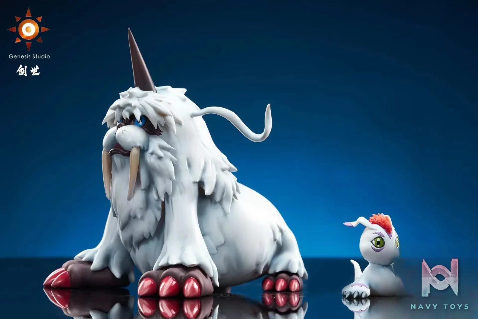 Genesis Studio -Digimon Gomamon & Ikkakumon