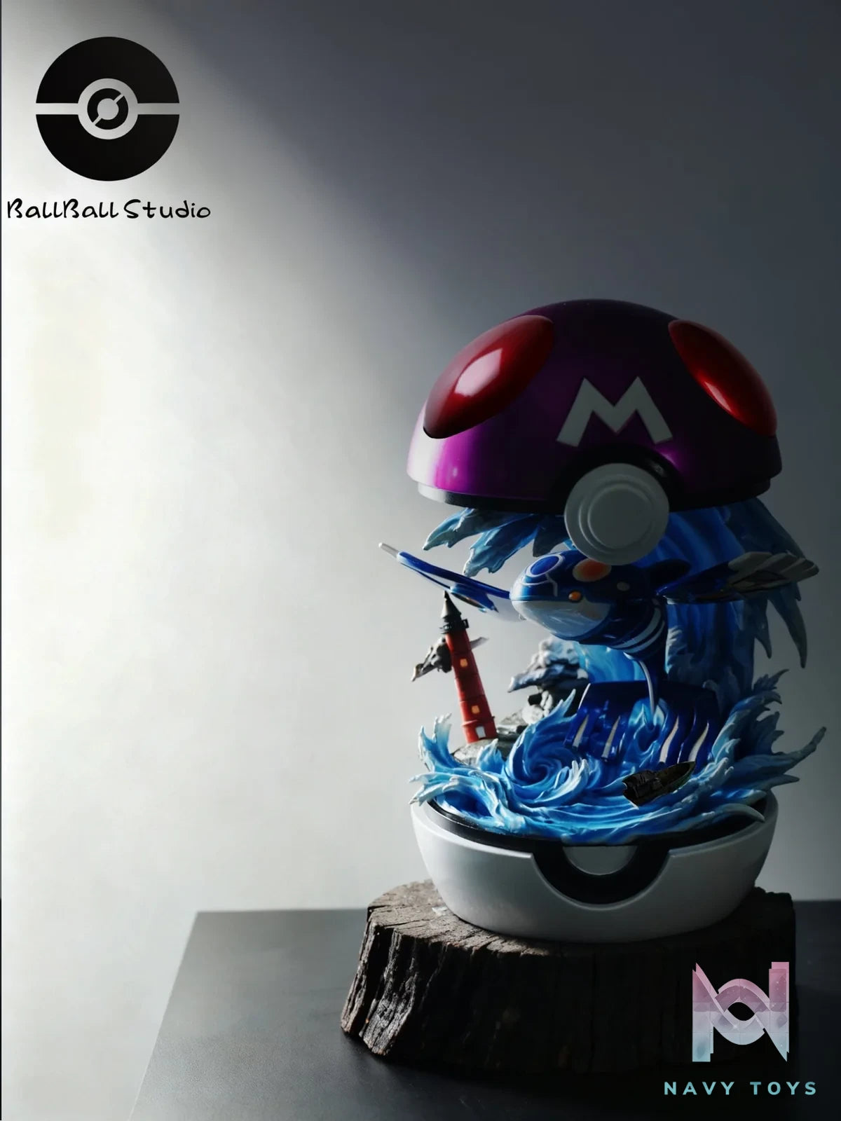 Kyogre resin statue BallBall Studio anime figure