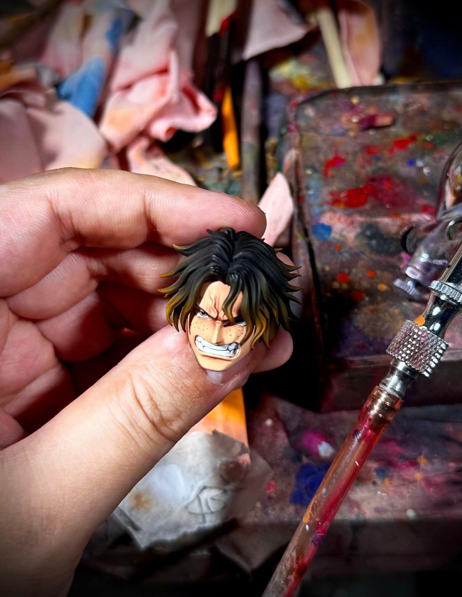 Portgas D.Ace resin statue Reset Studio anime figure