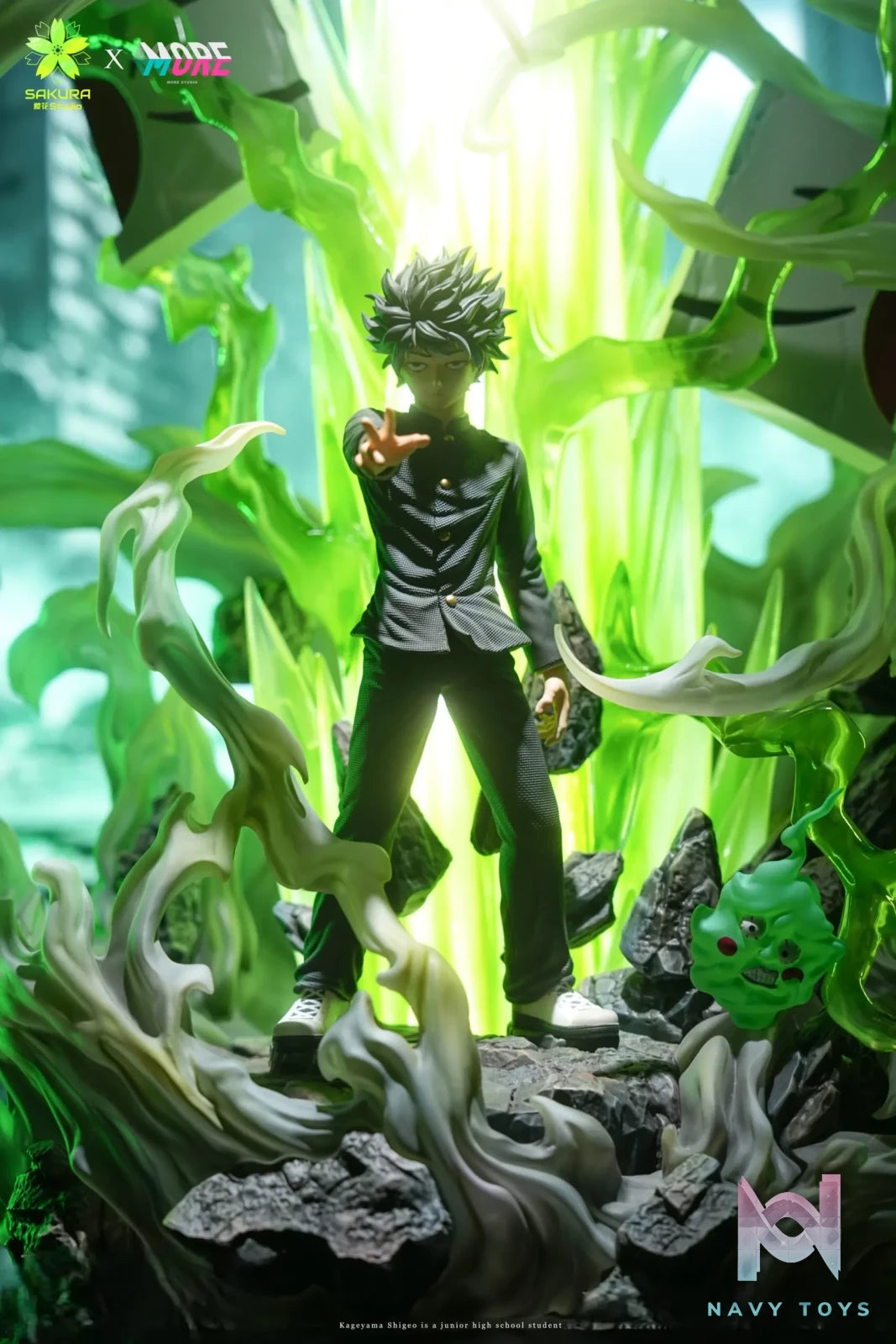 SAKURA Studio X MORE Studio – Shigeo Kageyama Mob Psycho 100