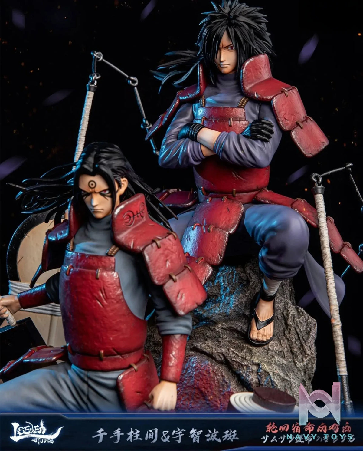 L Seven Studios – Naruto Hashirama Senju and Madara Uchiha