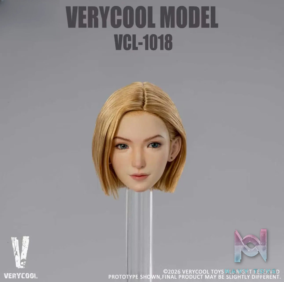 VERYCOOL – 1/6 Women’s Moving Eye Head Carving-Zero Seven VCL-1018 (Licensed)