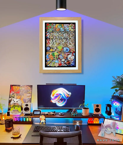 KALA HOME Studio – Pokémon Multiple Characters #15 3D Decorative Painting Pokémon