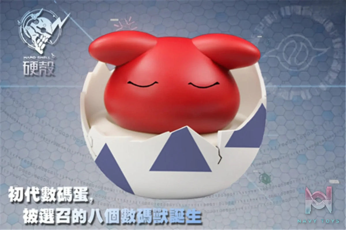 Hard Shell Studio – Digimon 1/1 Botamon Punimon Digimon Egg
