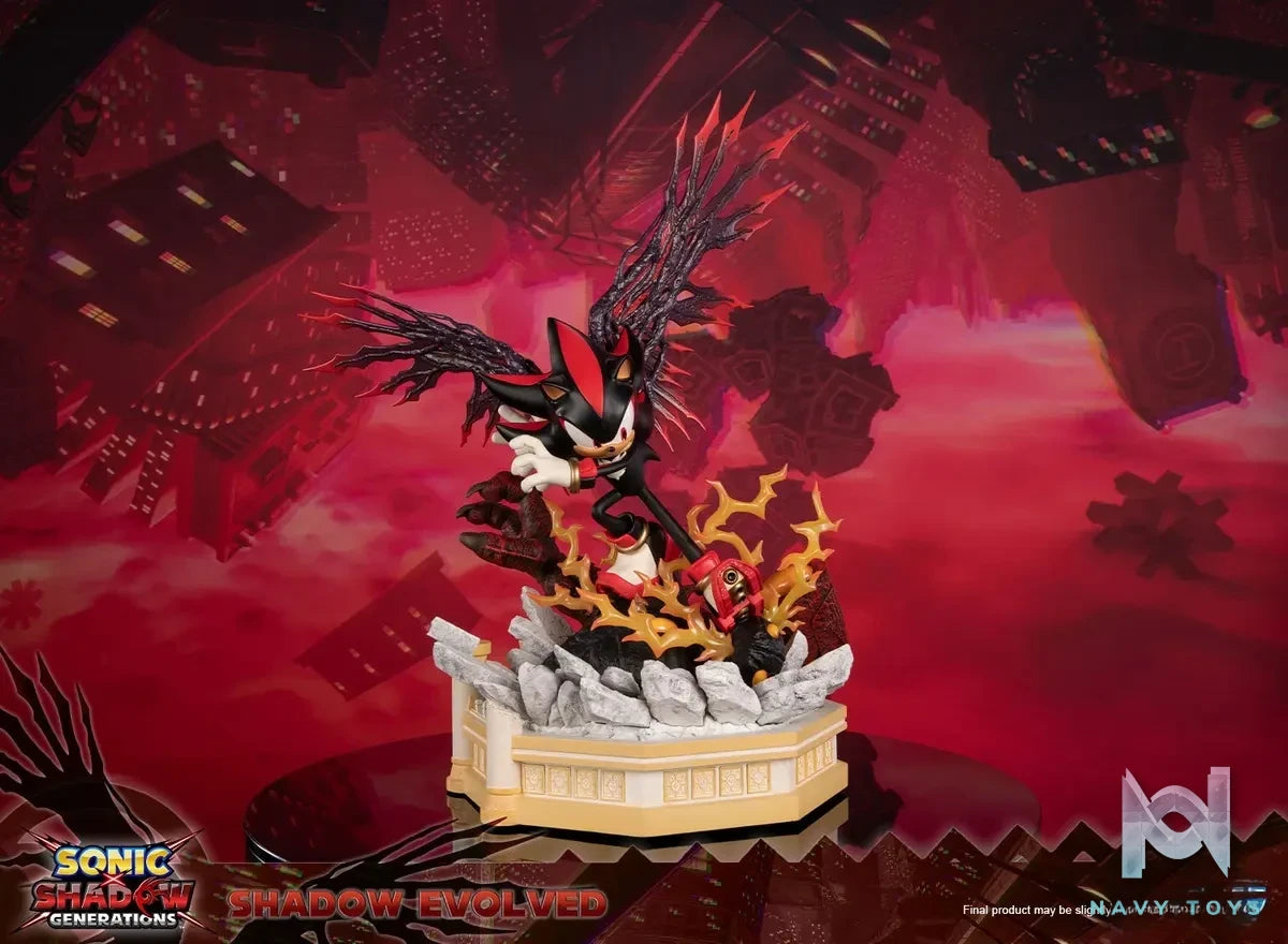 First 4 Figures Studio – Resin Collectible Sonic & Shadow Generations Shadow Evolved (Licensed)