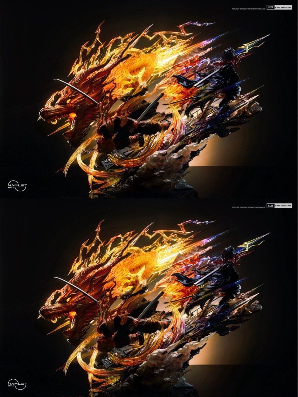 Zenitsu Agatsuma - Kimetsu no Yaiba - Hamlet Studio resin statue hamlet studio anime figure