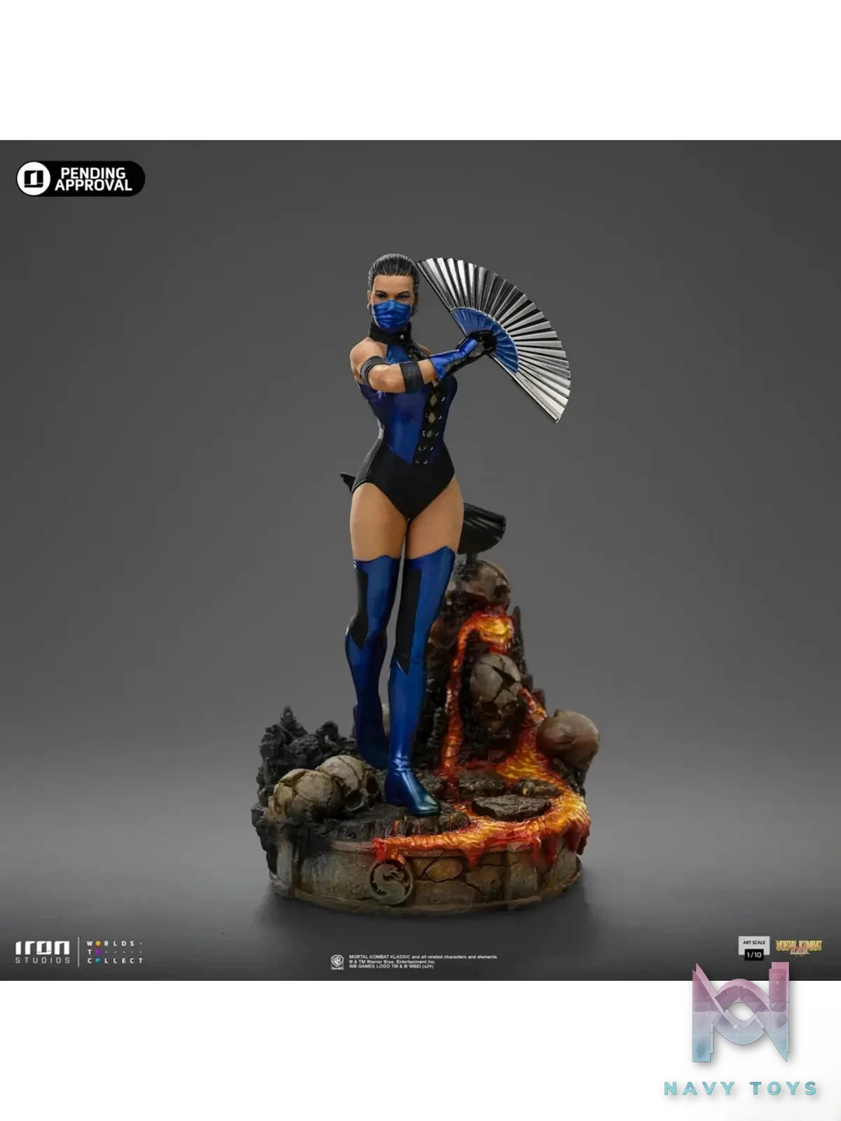 Iron Studios – Kitana Statue Mortal Kombat Art Scale MORTAL122925-10 (Licensed)