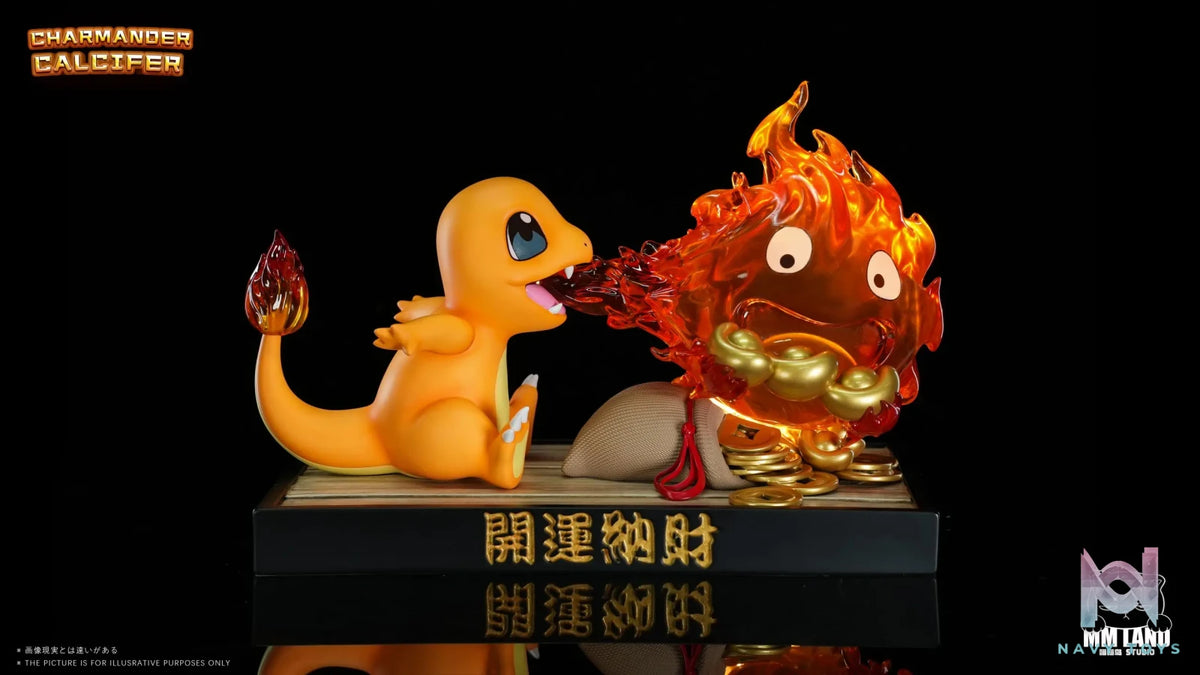 MMLAND Studio – Charmander and Calcifer Linkage Pokémon X Howl’s Moving Castle