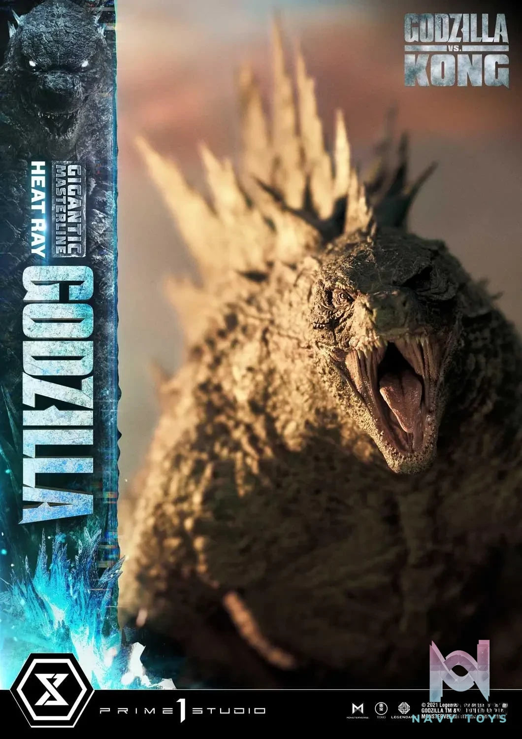 Prime 1 Studio – Gigantic Masterline Godzilla vs Kong Heat Ray Godzilla GMGVK-02 (Licensed)