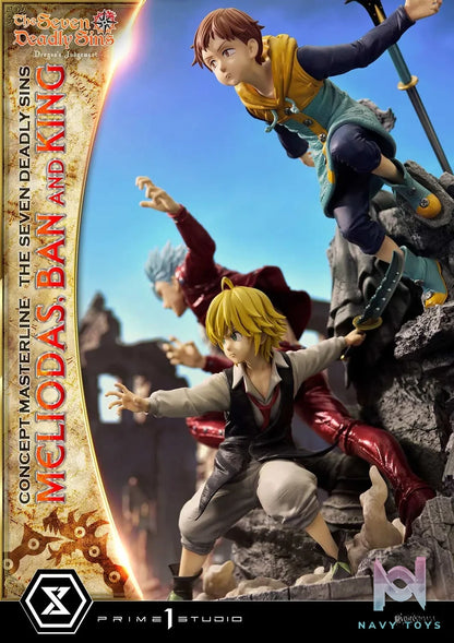 Prime 1 Studio – Concept Masterline The Seven Deadly Sins Meliodas, Ban and King CMNTZ-01 CMNTZ-01DXS (Licensed)