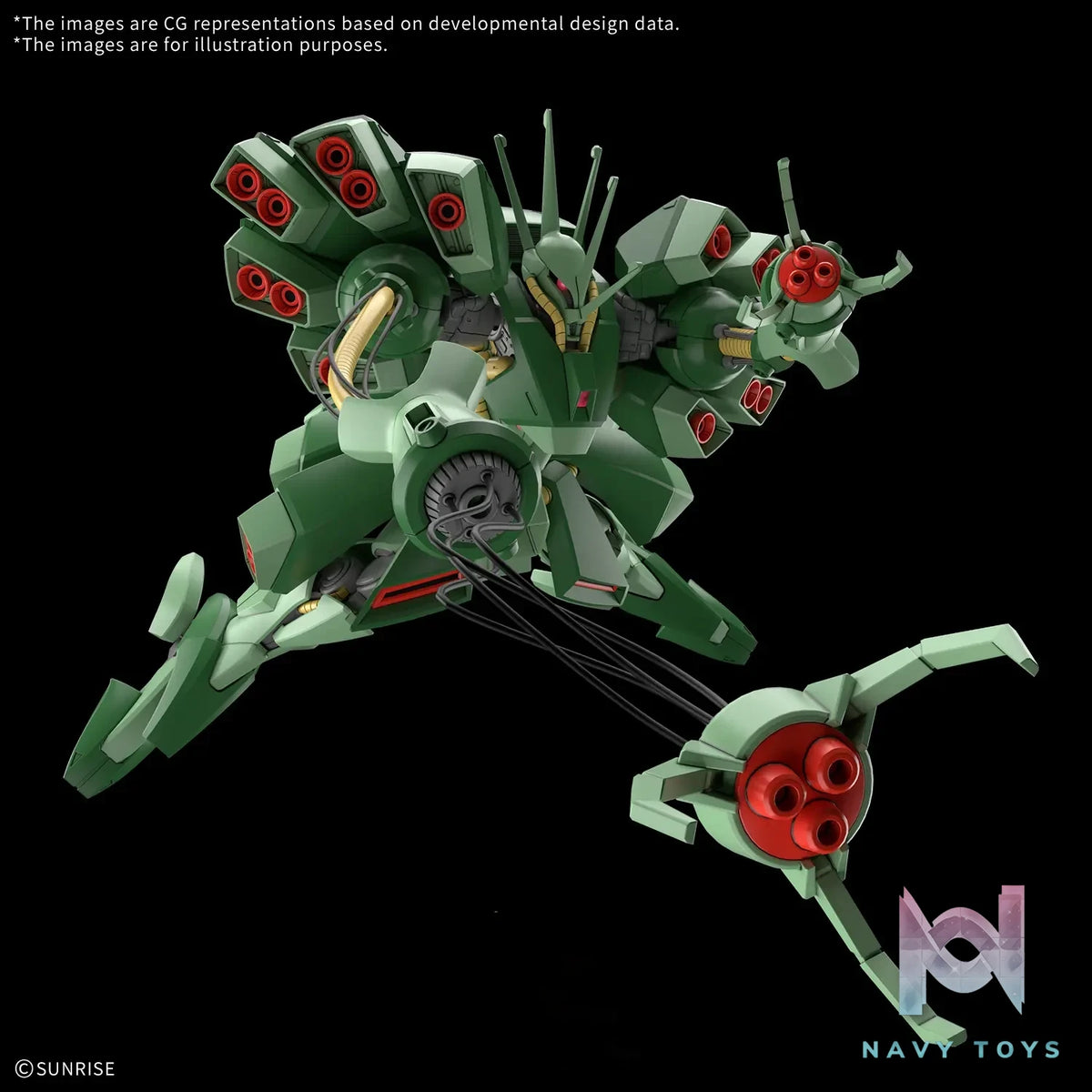 BANDAI SPIRITS – HG 1/144 HAMMA-HAMMA (Licensed)