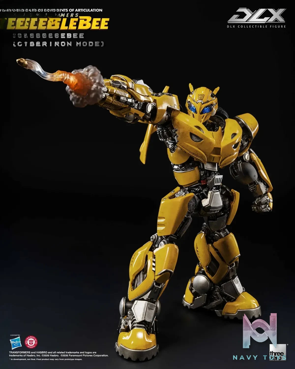 Threezero – Transformers: Bumblebee DLX Bumblebee (Cybertron Mode) 3Z10490W0 (Licensed)