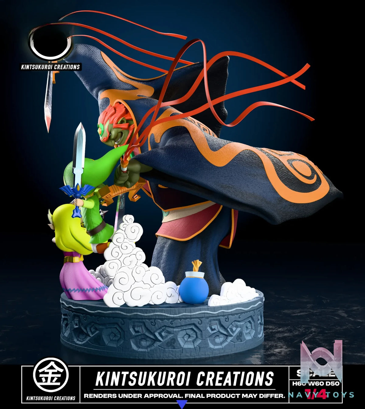 KINTSUKUROI CREATIONS – WIND WAKER FINAL BATTLE DIORAMA