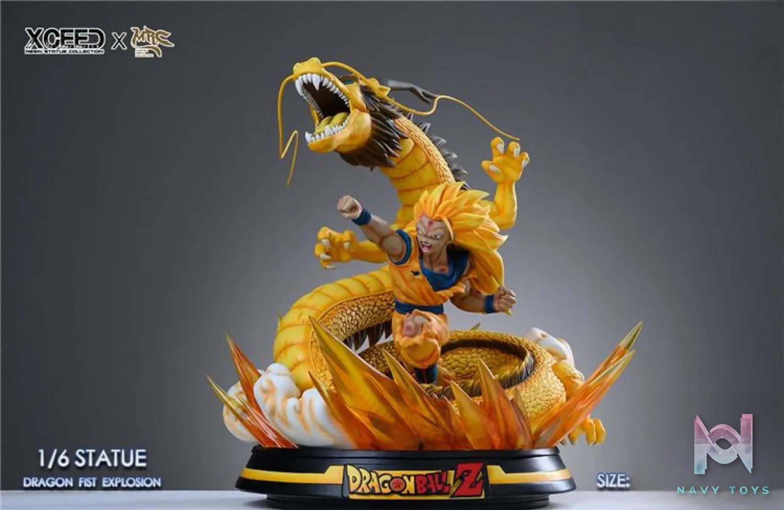 XCEED X MRC Studio – Dragon Ball Goku Dragon Fist Explosion