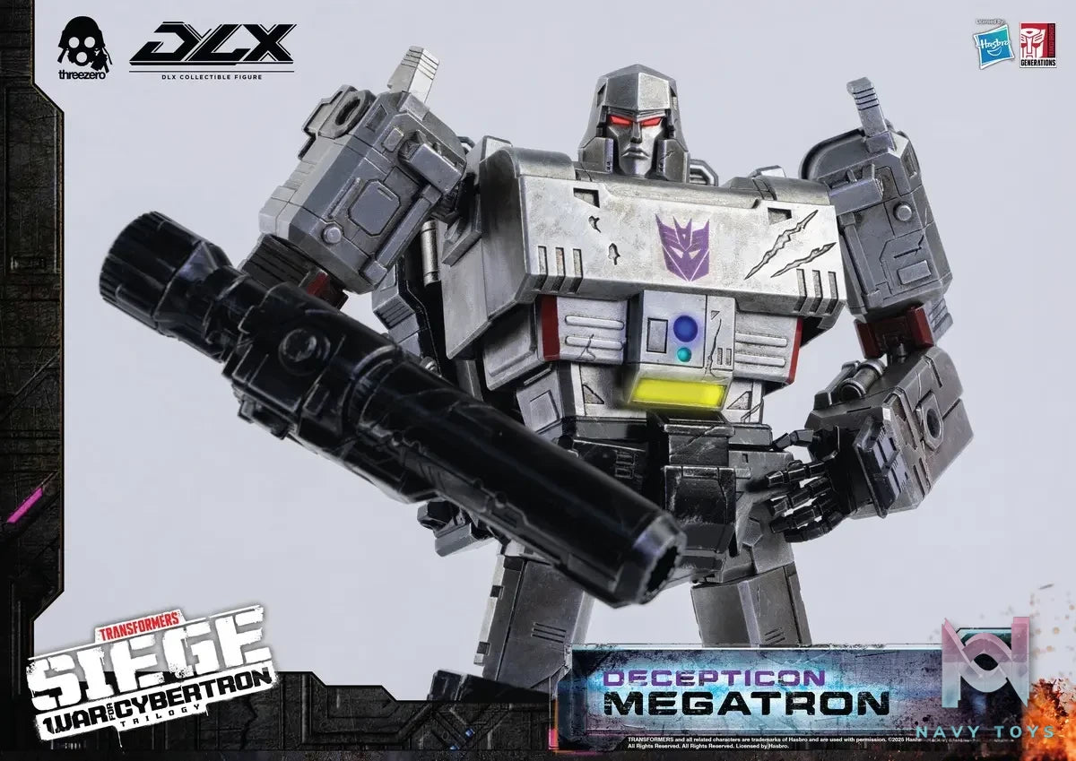 Threezero – Transformers: War for Cybertron DLX 10-inch Megatron (Licensed)