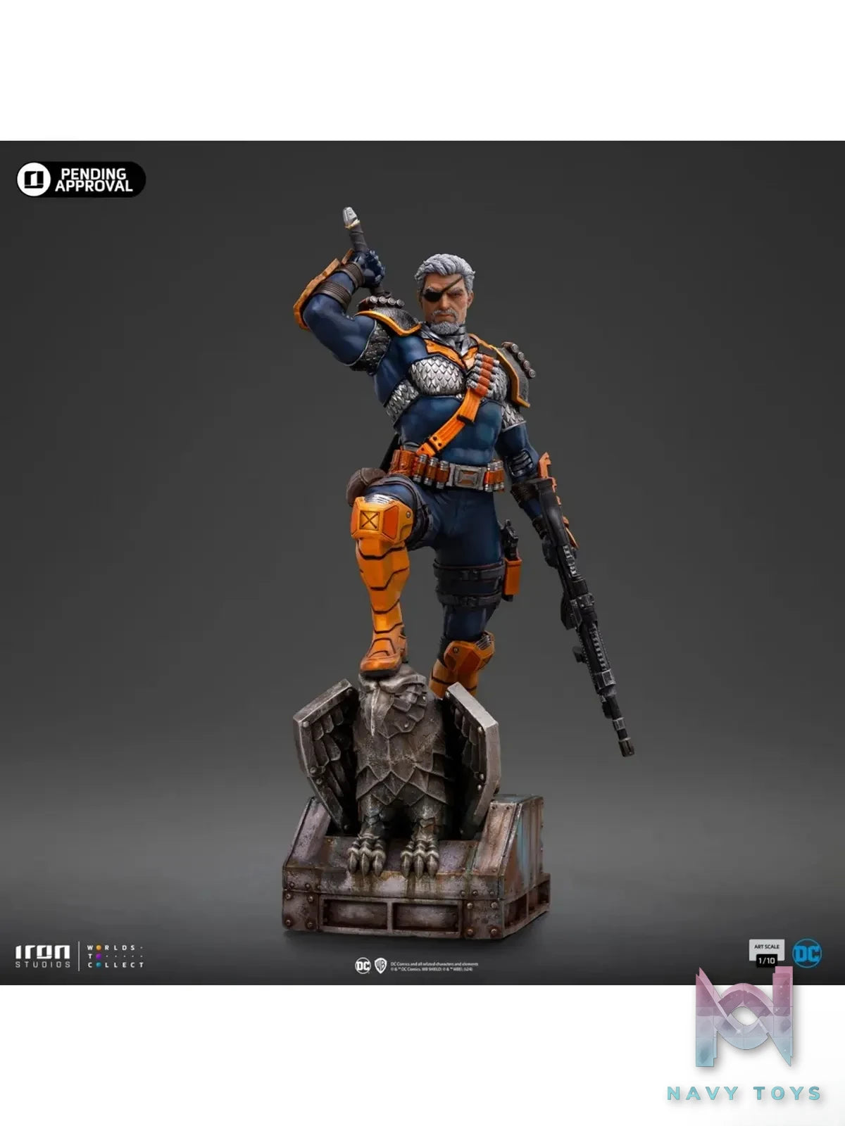 Iron Studio – DC Statue Deathstroke DC Comics Series 9 Art Scale 1/10 DCCDCG118225-10 (Licensed)