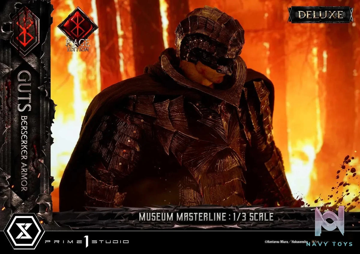 Prime 1 Studio – Museum Masterline Berserk Guts, Berserker Armor Rage Edition MMBR-03 MMBR-03DX MMBR-03DXS (Licensed)