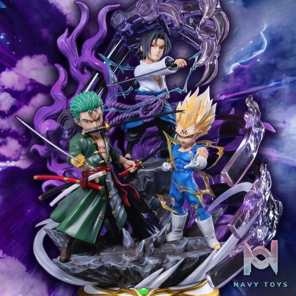 M.H.T Studio – One Piece Naruto Dragon Ball Zoro & Sasuke & Vegeta