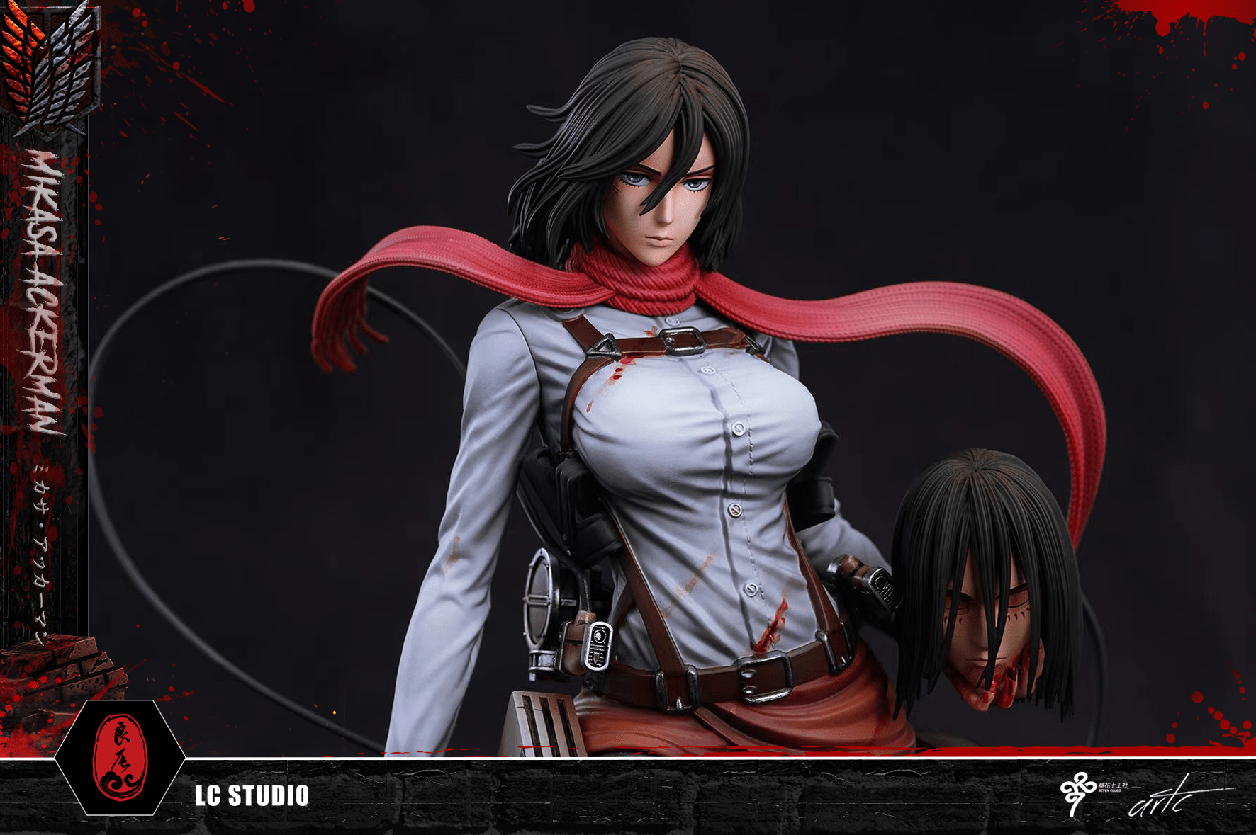 Mikasa Ackerman - Attack on Titan - LC Studio resin statue lc Studio anime figure