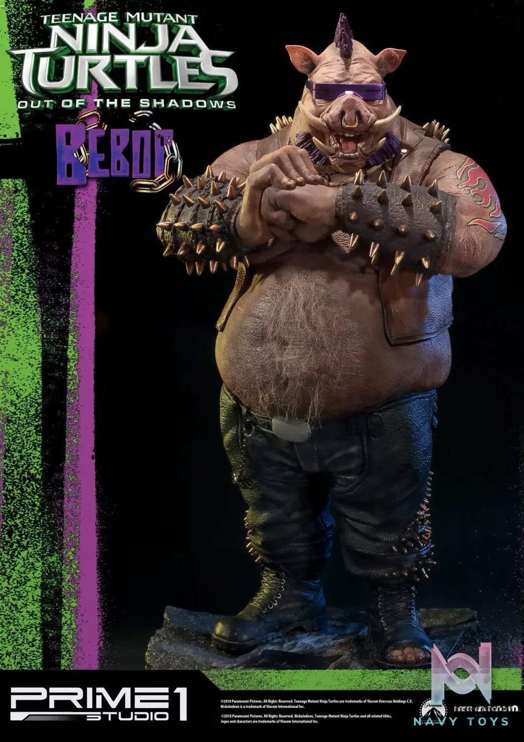 Prime 1 Studio – Premium Masterline Teenage Mutant Ninja Turtles: Out of the Shadows (Film) Bebop PMTMNT-01 (Licensed)