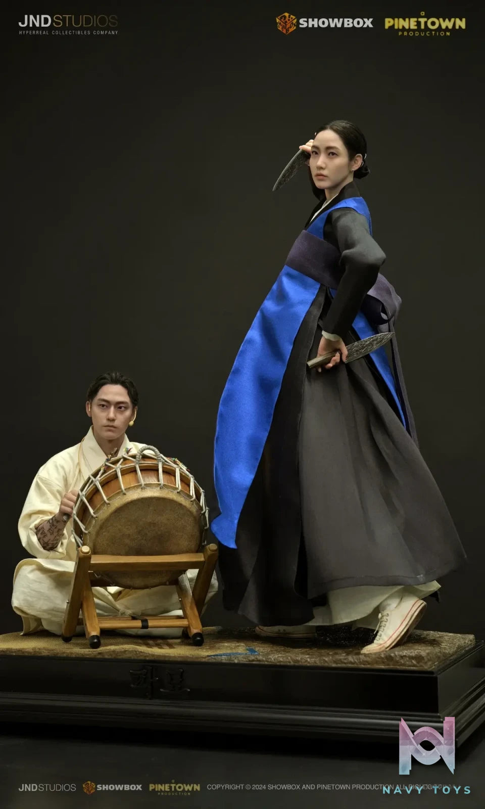 JND Studio – 1/3 Korean movie Exhuma Hwa-rim & Bong-gil (Licensed)