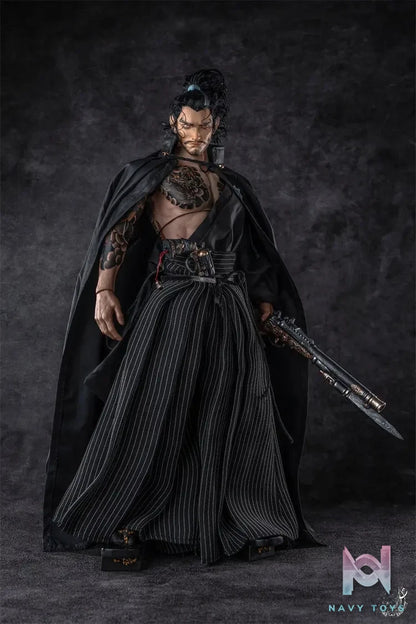 ART FUTURE – 1/6 Sakamoto Ryoma Commander Silver Dragon Armor Version Action Figure (Licensed)