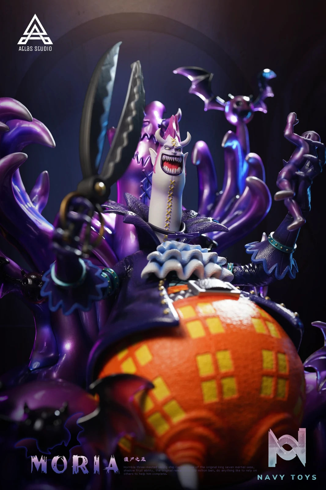 Atlas Studio – One Piece Shichibukai Sitting Gekko Moria