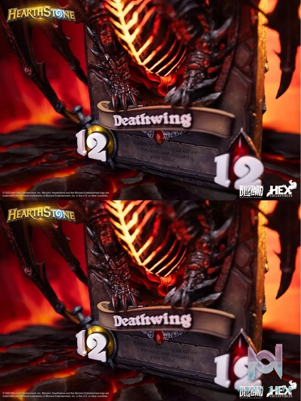 Deathwing Art - Heartstone - Blizzard Entertainment & HEX Collectibles resin statue Blizzard Hearthstone anime figure