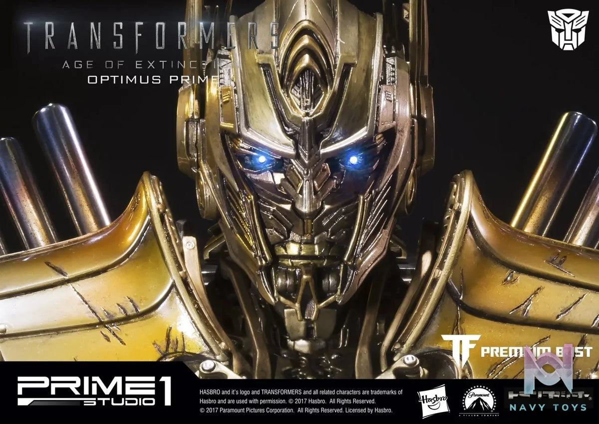 Prime 1 Studio – Premium Bust Transformers: Age of Extinction (Film) Optimus Prime PBTFM-09 PBTFM-09GL PBTFM-09D(Licensed)