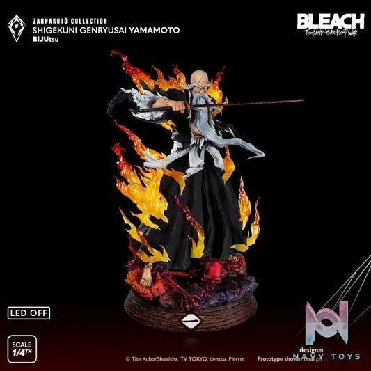 TSUME Studio - BLEACH Zanpakuto Collection Genryusai Shigekuni Yamamoto (Licensed) resin statue Navy Toys anime figure