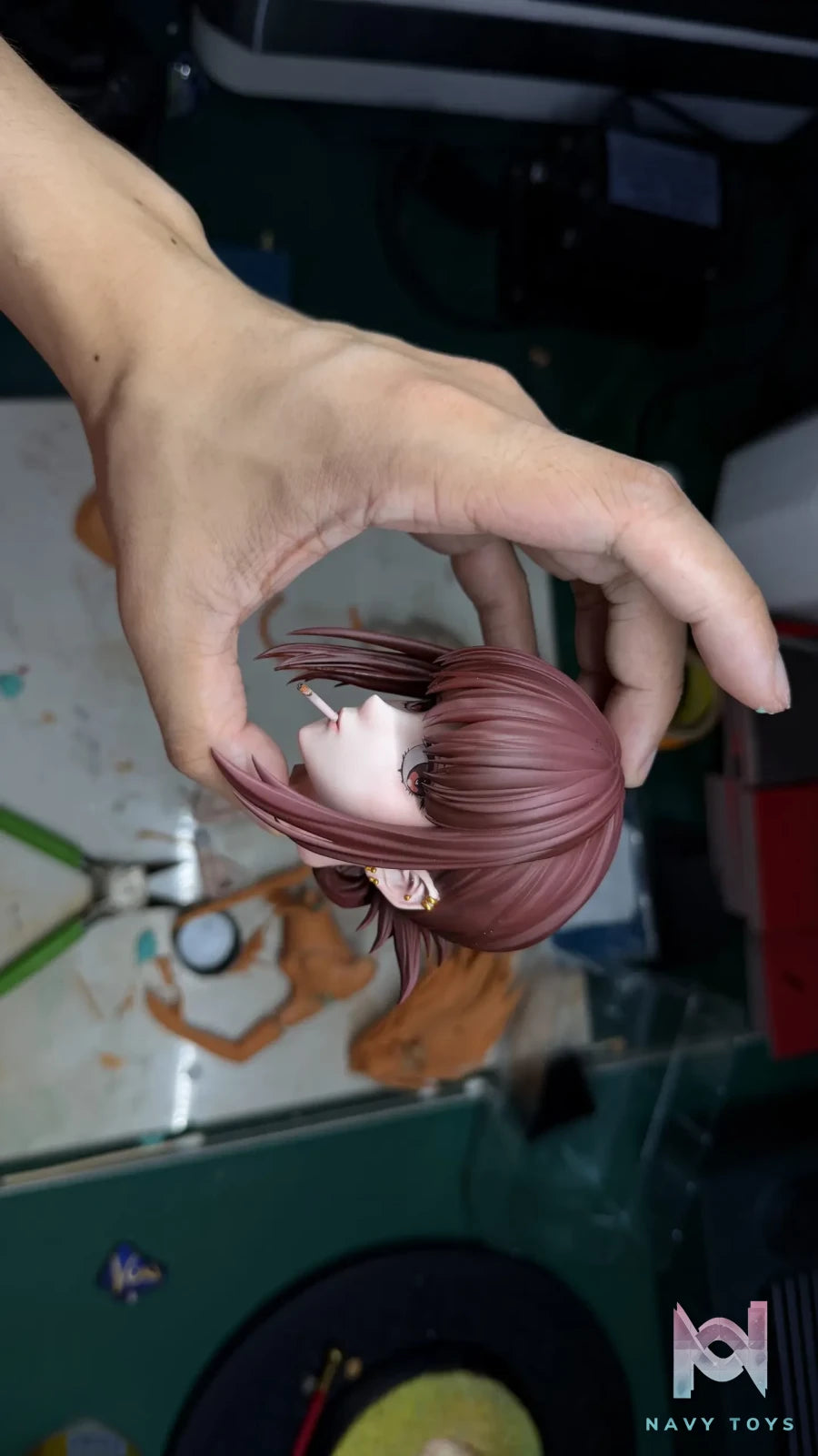 Perilous Curve Studio – Yamada Smoking Behind the Supermarket with You