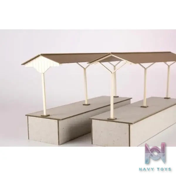 PLUM – 1/80 Paper Kit Street Corner Accessory Series Island-Style Local Home X Extension Set (Licensed)