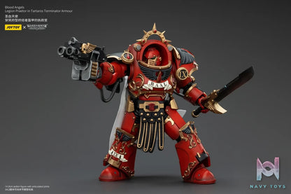 JOYTOY Studio – Warhammer ‘The Horus Heresy’ Blood Angels Legion Praetor in Tartaros Terminator Armour JT00386 (Licensed)