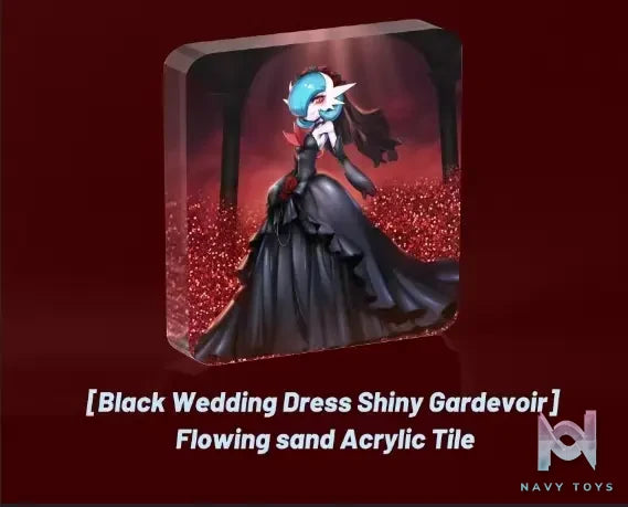 Zhu Yi Wan Jia Studio – Pokémon Glitter MEGA Black Wedding Dress Gardevoir