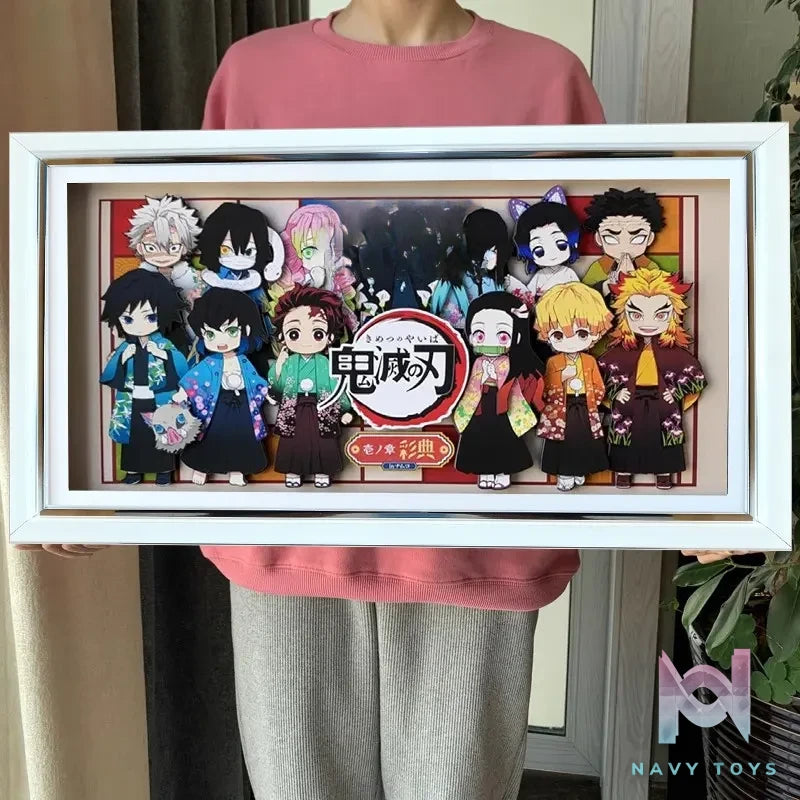 KALA HOME Studio – Demon Slayer Multiple Characters #05 3D Decorative Painting