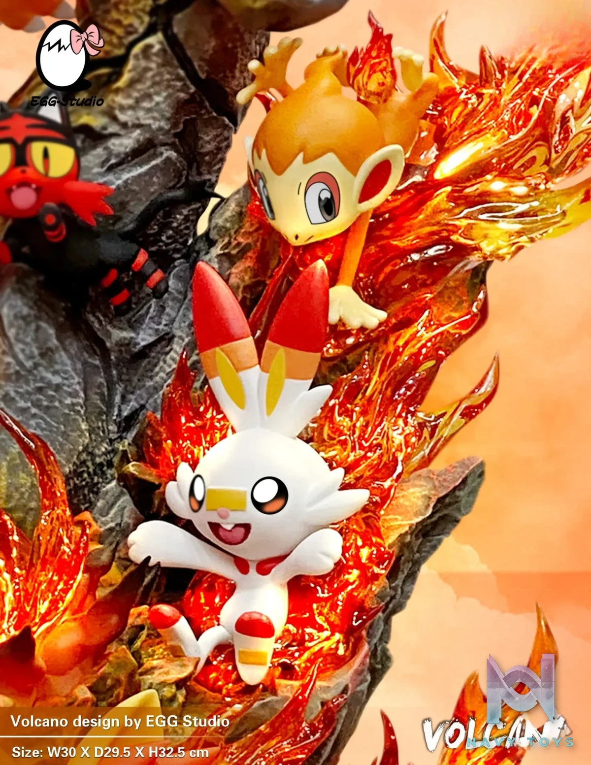 EGG Studio – Pokémon Fire Family Barrel – Valley Charizard