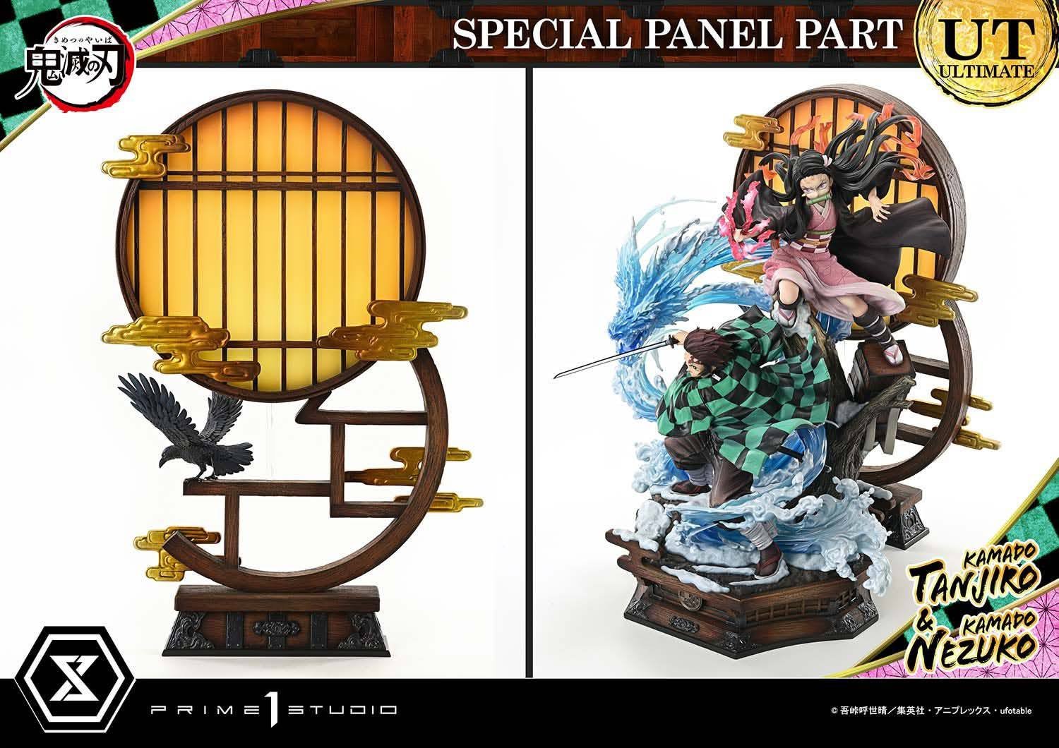 Kamado Tanjiro & Kamado Nezuko resin statue prime 1 studio anime figure