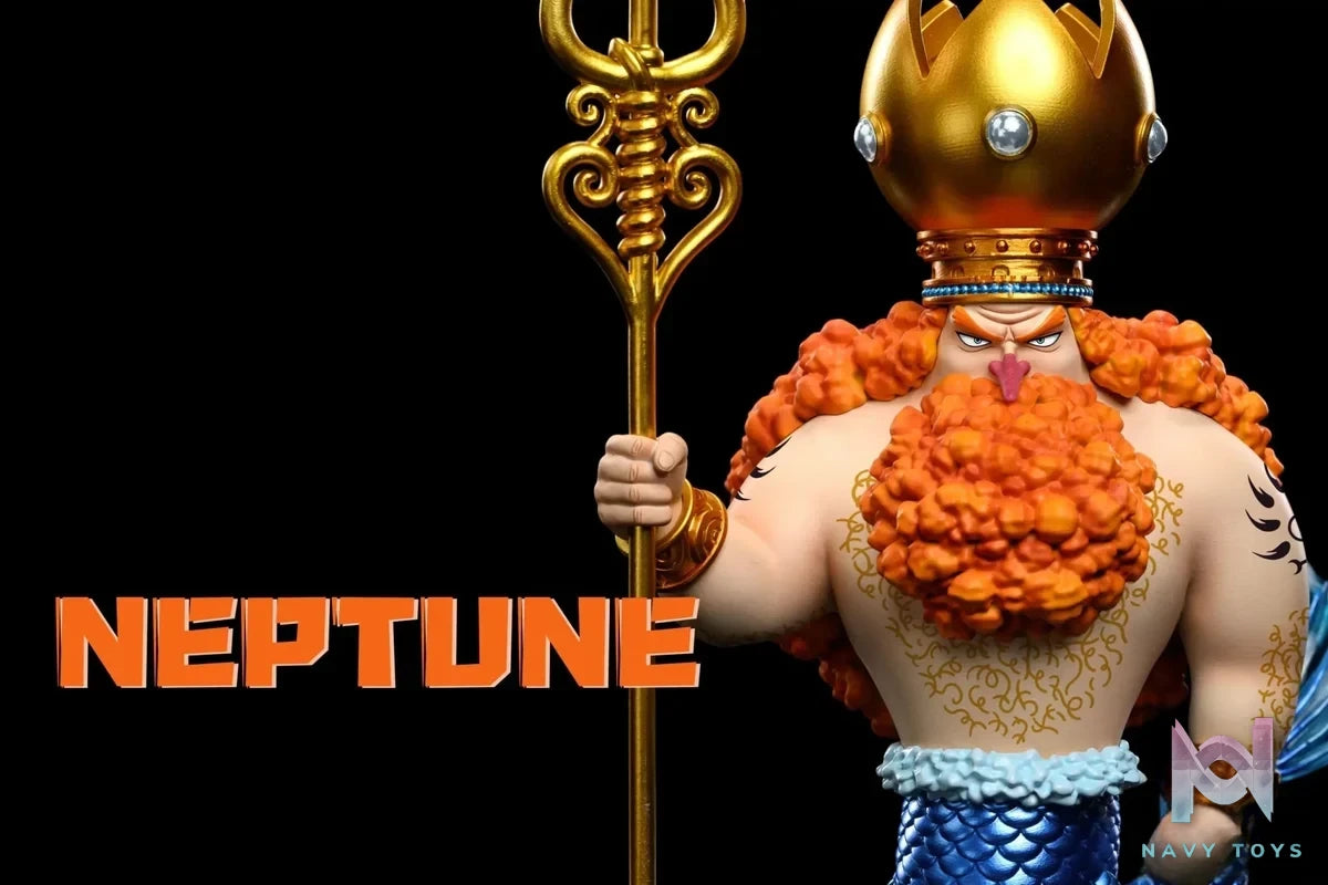 A+ Studio - One Piece Fish - Man Island2 King Neptune resin statue Navy Toys anime figure