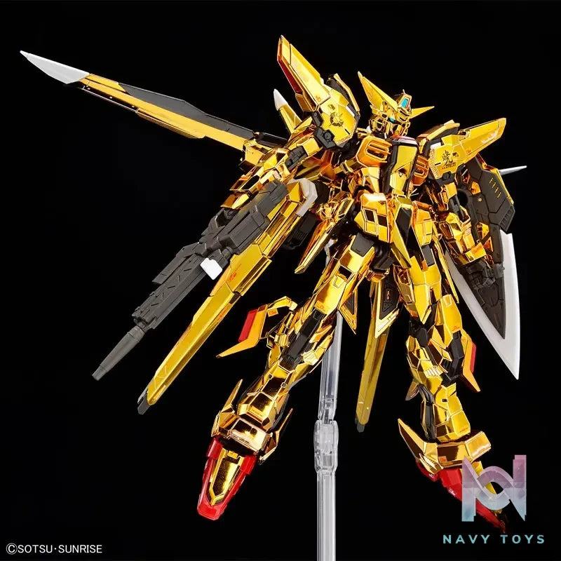 BANDAI SPIRITS – RG 1/144 Akatsuki Gundam (Oowashi Pack) Plastic Model (Licensed)