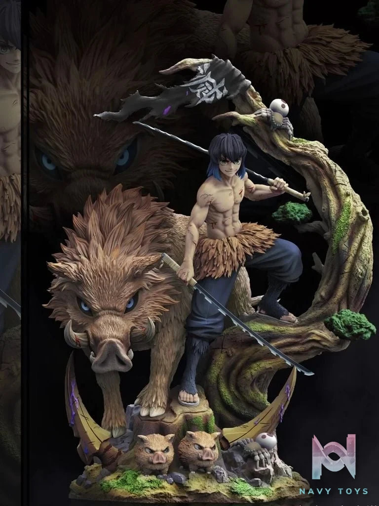 Inosuke - Kimetsu no Yaiba - TNT Studio resin statue Navy Toys anime figure