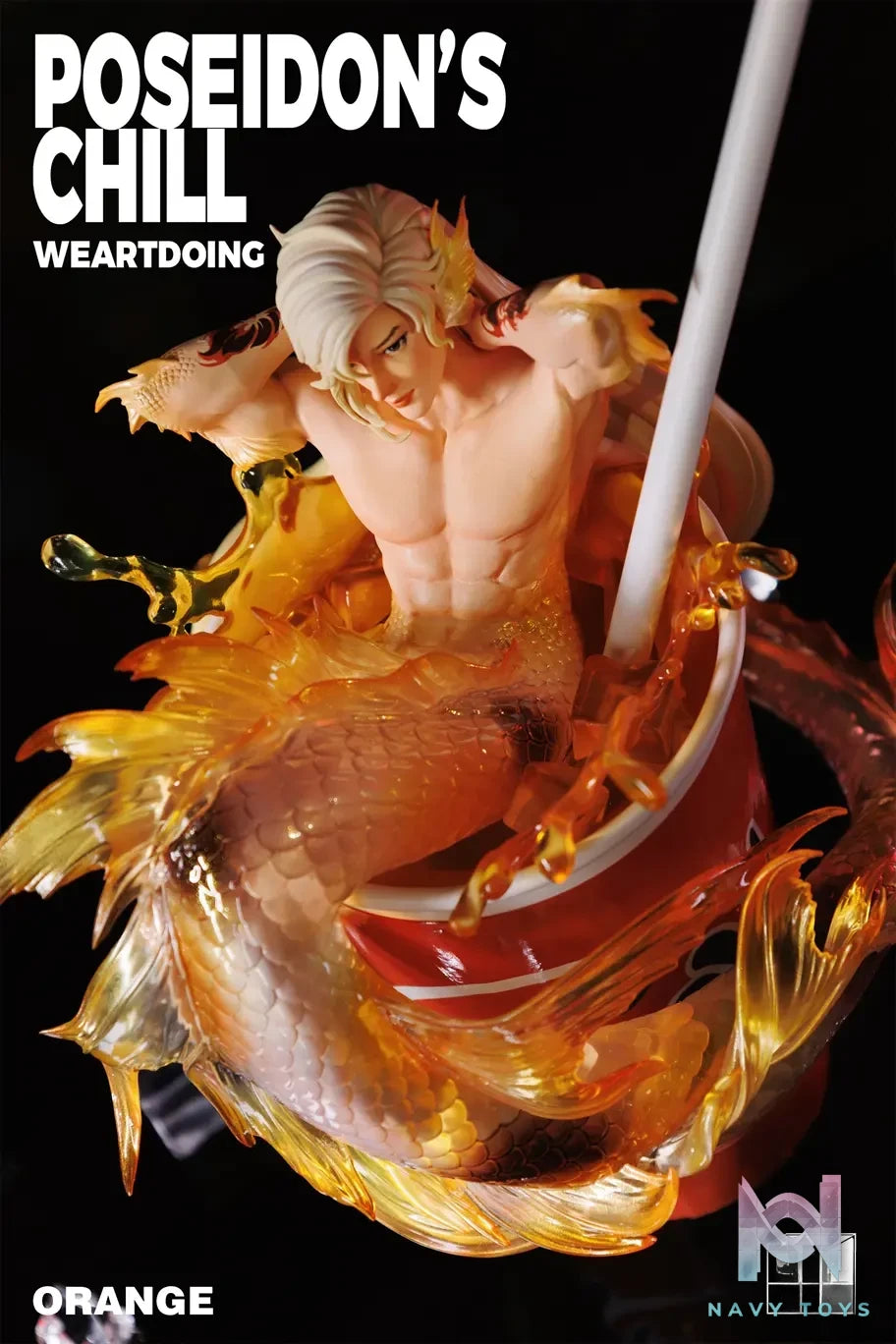 Weartdoing Studio – Original Poseidon’s Chill-Red & Blue & Orange (Licensed)