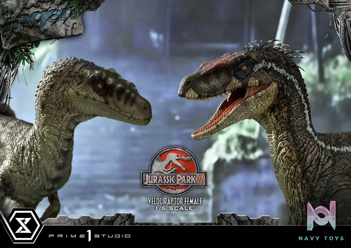 Prime 1 Studio – Legacy Museum Collection Jurassic Park III (Film) Velociraptor Female LMCJP-11 LMCJP-11S (Licensed)