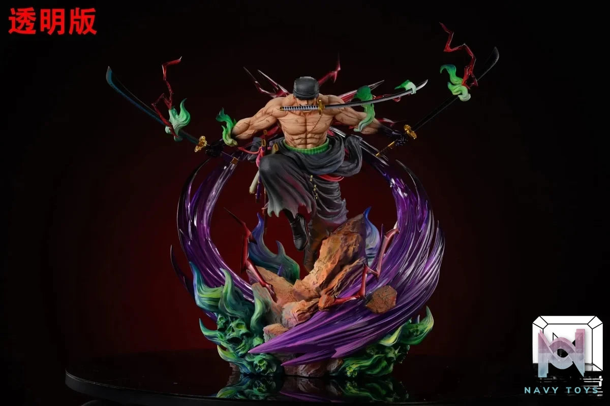 Model palace Studio - One Piece Roronoa Zoro resin statue Navy Toys anime figure