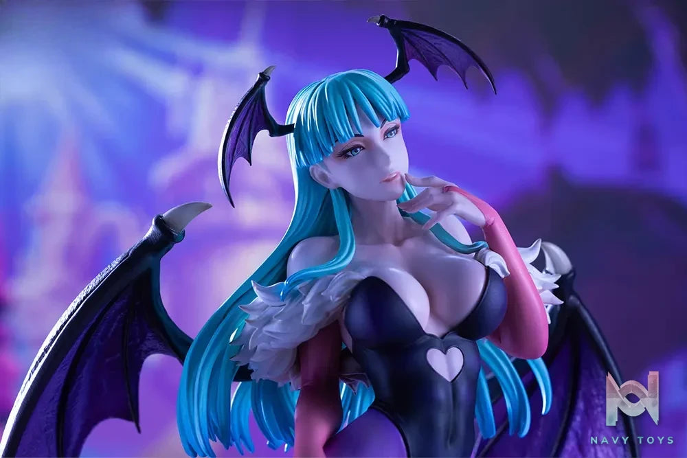 Kotobukiya – Darkstalkers Morrigan Aensland X Lilith 1/7 Complete Figure (Licensed)